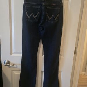 Wrangler Women's Deep Blue Boot Cut Jeans